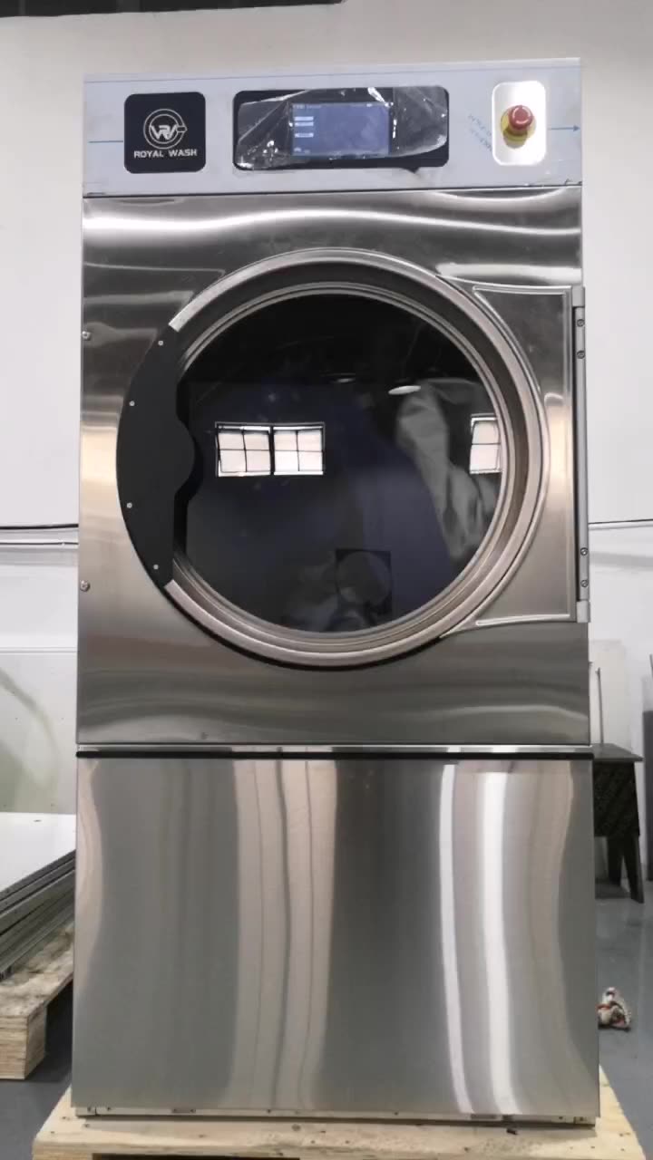 22kg Commercial Laundry Equipment Energysaving Electric Gas Dryer