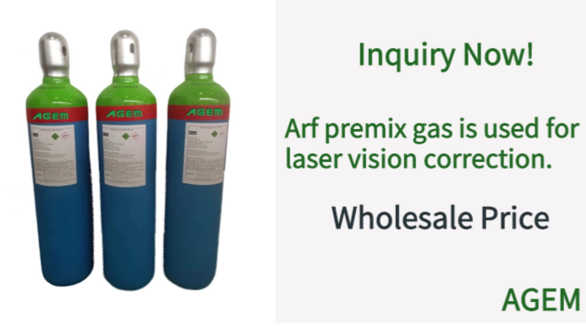 Alcon Visx Zeiss Arf Gas Premix Gas Laser Steel Dot High Pressure