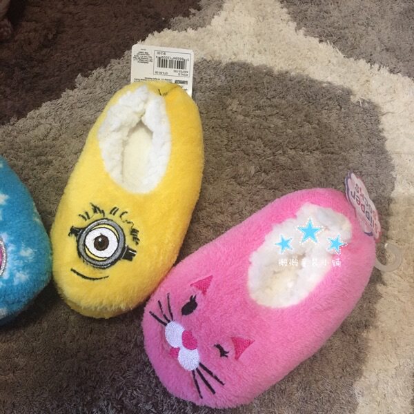 Pantoufles enfants en suède - Ref 1028383 Image 11