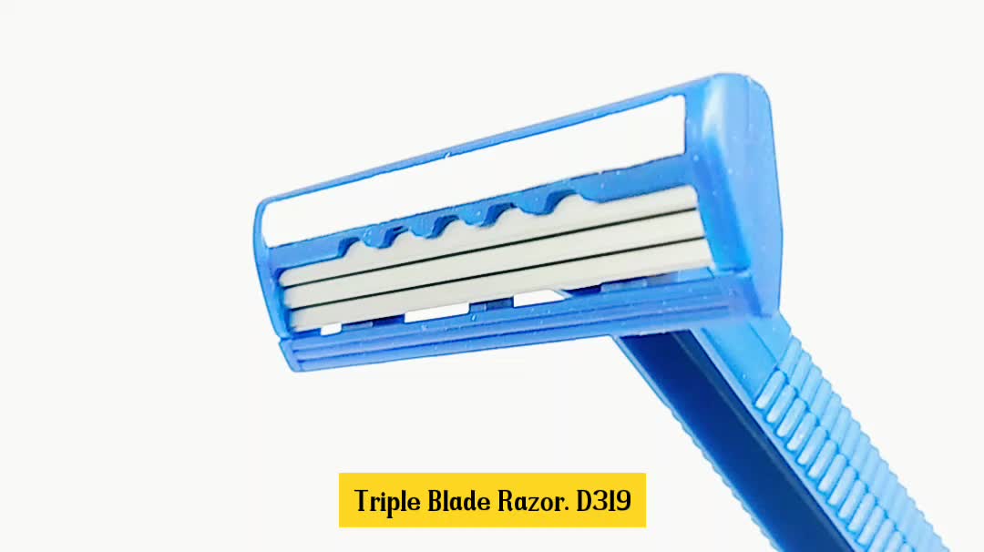 Two Blade Disposable Shaving Razor Blades Making Machine Razors For Men