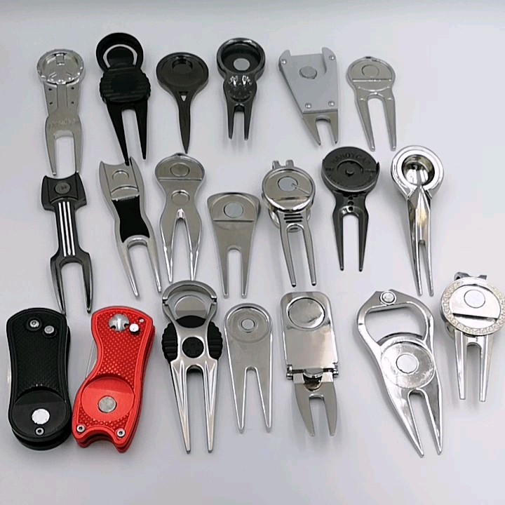 Cheap Golf Pitchfork And Bulk Cheap Antique Blank Divot Repair Tool