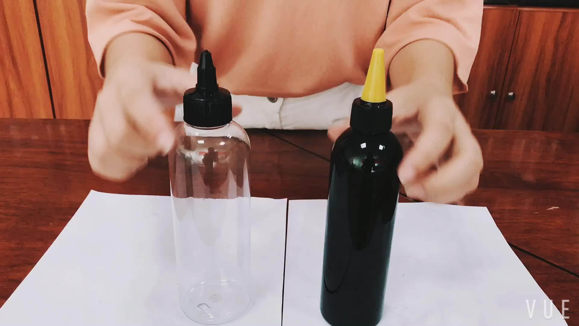 10oz Clear Pet Squeeze Honey Soy Sauce Salad Dressing Plastic Bottle For Ketchup Buy Bottle