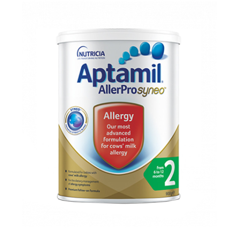 Aitame Hydrolyzed Milk Allerpro Syneo Allergy Formula 6-12 Months Infant Formula 2 Stages 900 g Jar