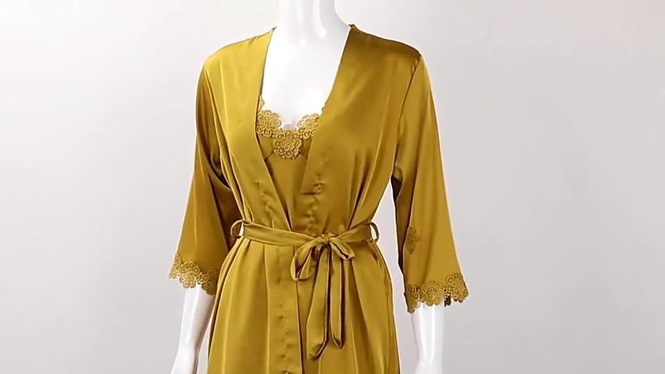 Women's Bamboo Pajamas Soft Notch Collar Long Sleeve Bamboo Sleepwear