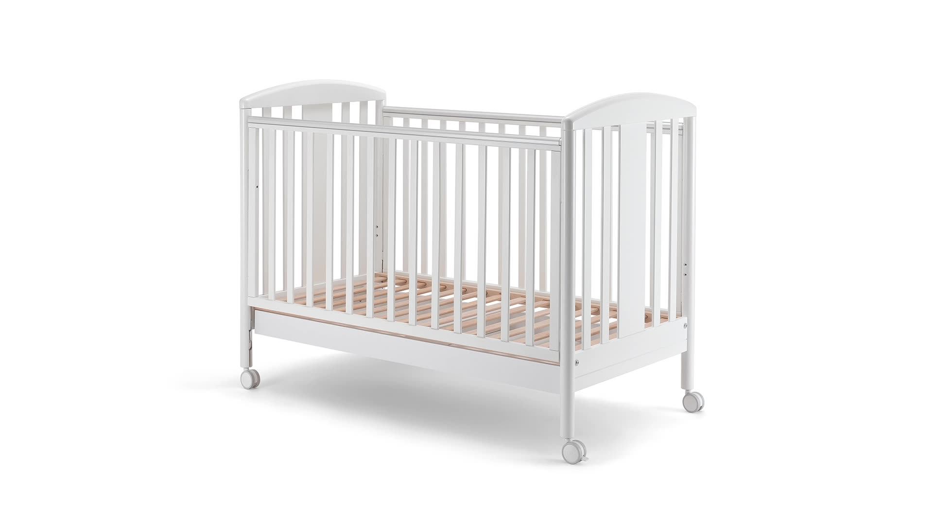 Baby Cot Ciak Multi Functional 100 Solid Beechwood Made In Italy