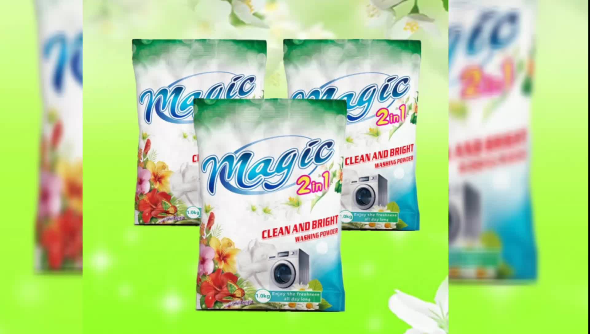 Oem 30gram-50kg Detergent Powder Cleaner Household Washing Powder