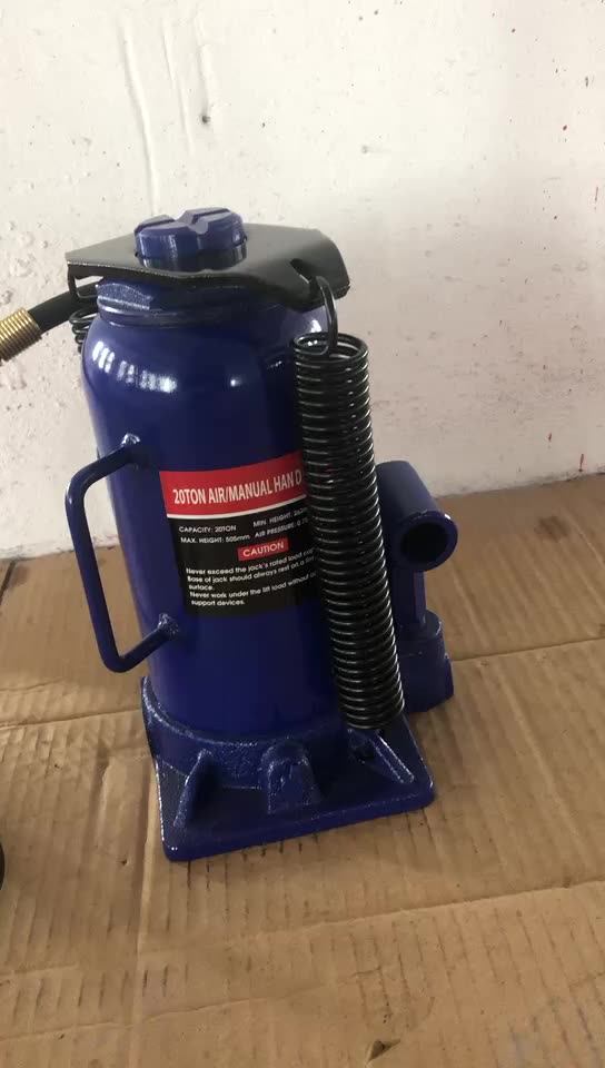 20 Ton Air /hydraulic Bottle Jack Low Profile Heavy Duty Bottle Jack