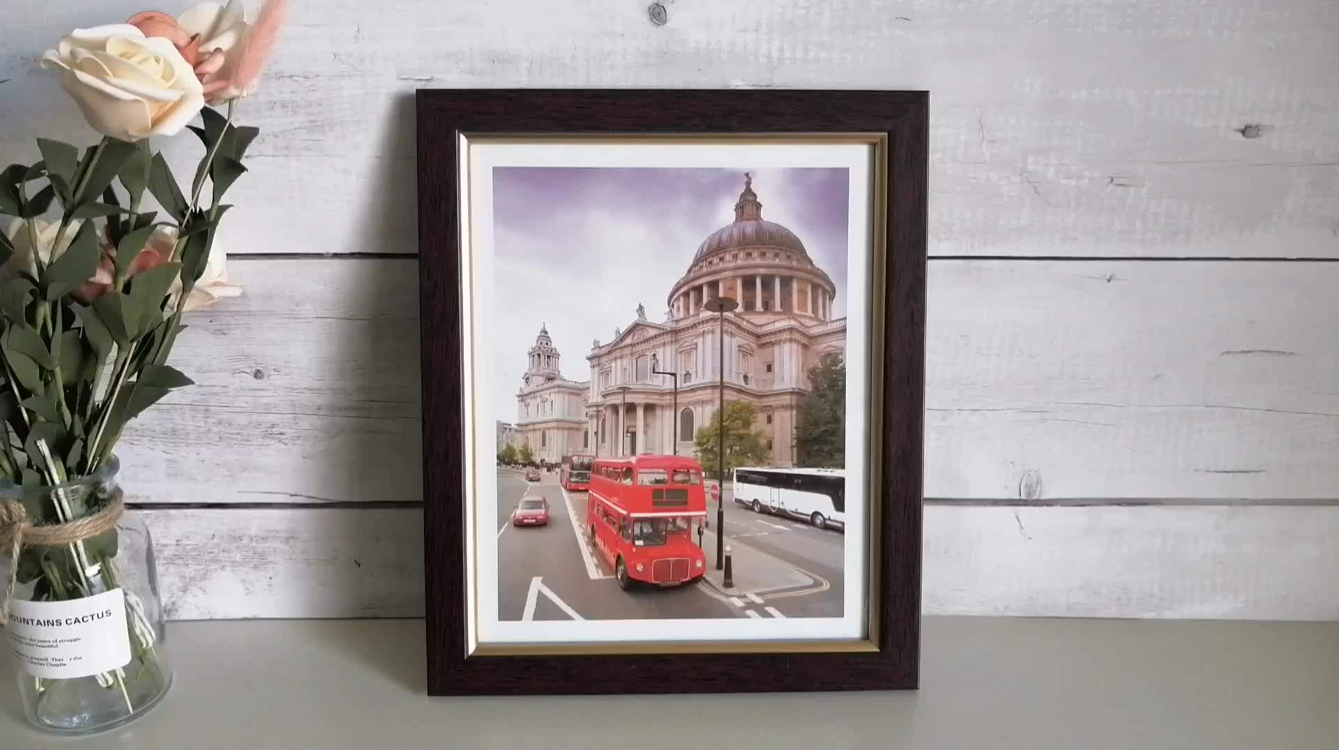 Wholesale Black Gold A4 Certificate License Poster Picture Frame Buy