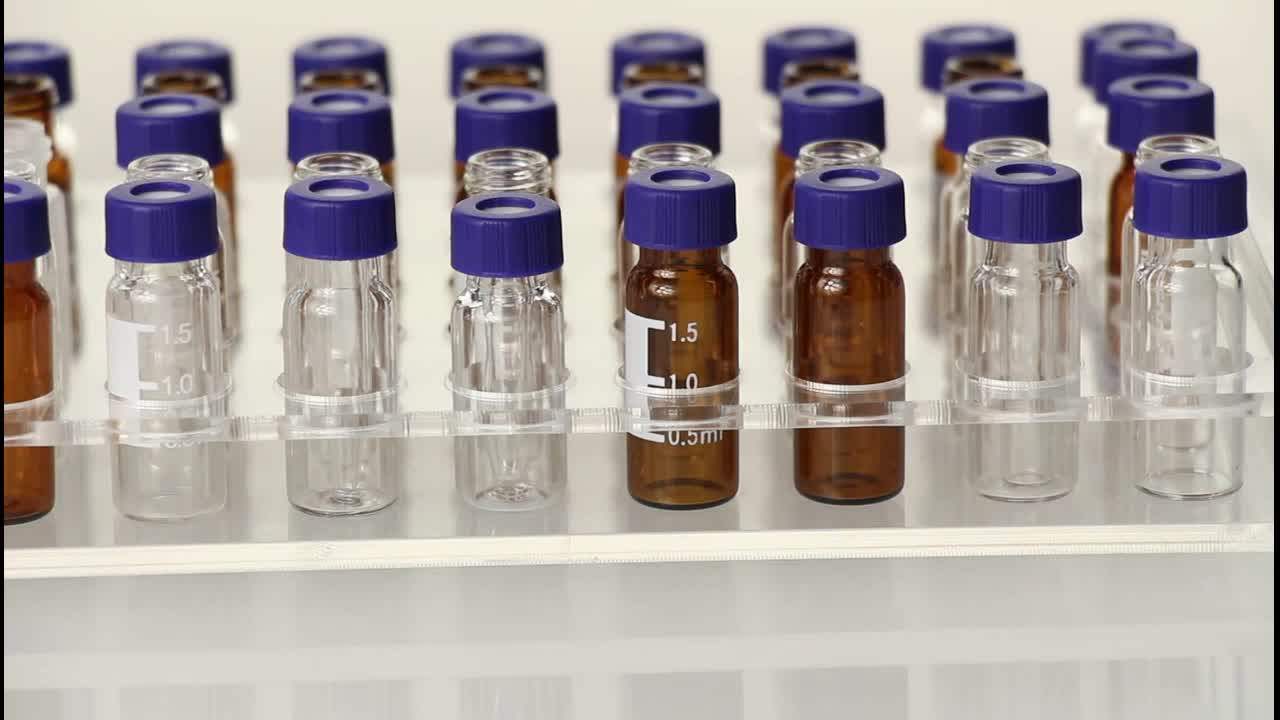 2 Ml Autosampler Amber Vials Ptfe Silicone Consumables Lab Use Buy 2