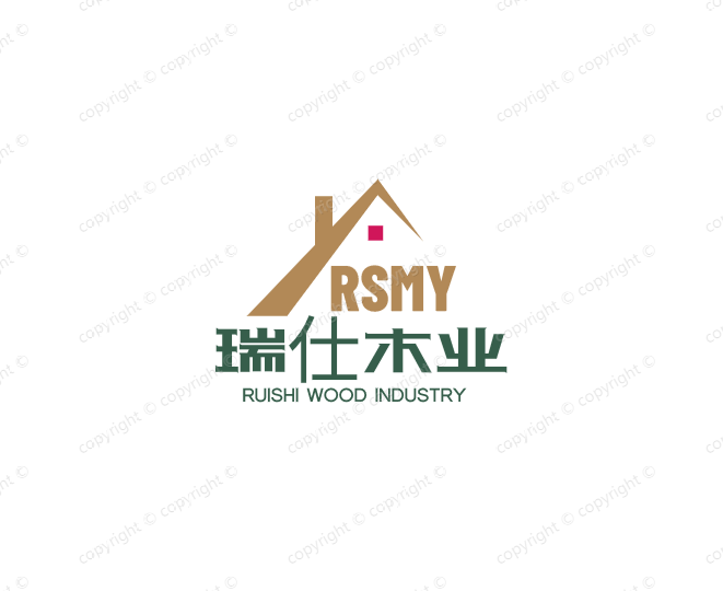 瑞仕木业的LOGO