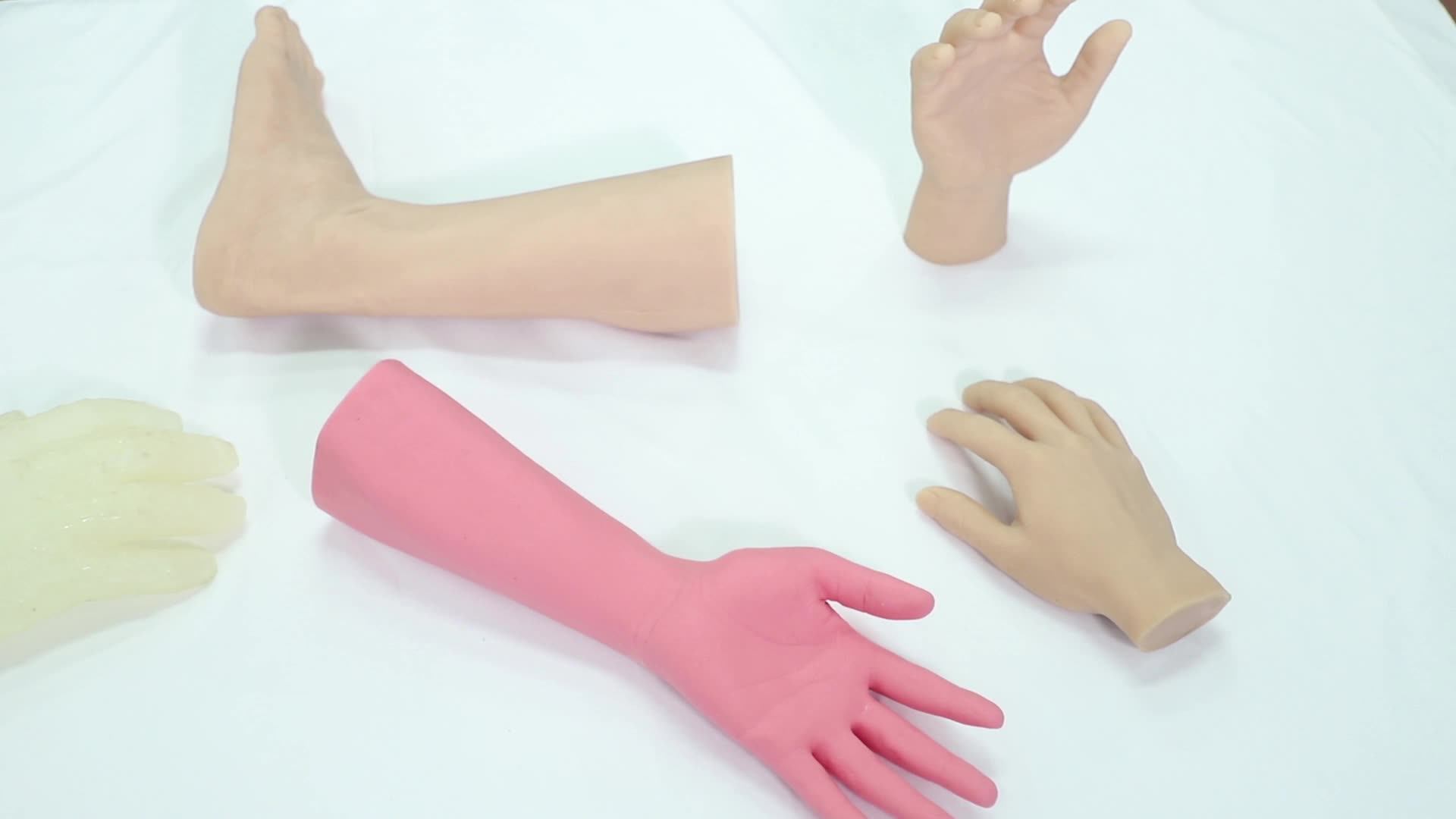 Colorful Skin Safe Silicone Rubber For Silicone Body Parts Life Casting Silicone Rubber For