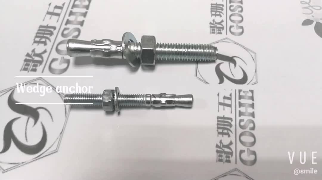 Gr4.8 Galvanized 20mm Diameter Anchor Bolt Buy Anchor Bolts,Wedge
