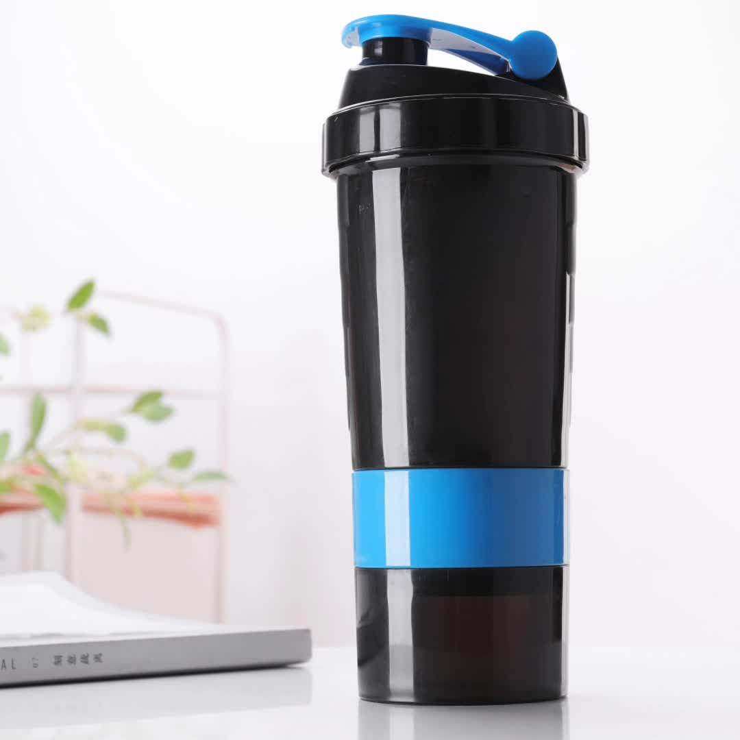 Custom Logo Bpa Free 20oz Plastic Protein Shaker Bottle With Mixing Ball And Colorful Lid Buy