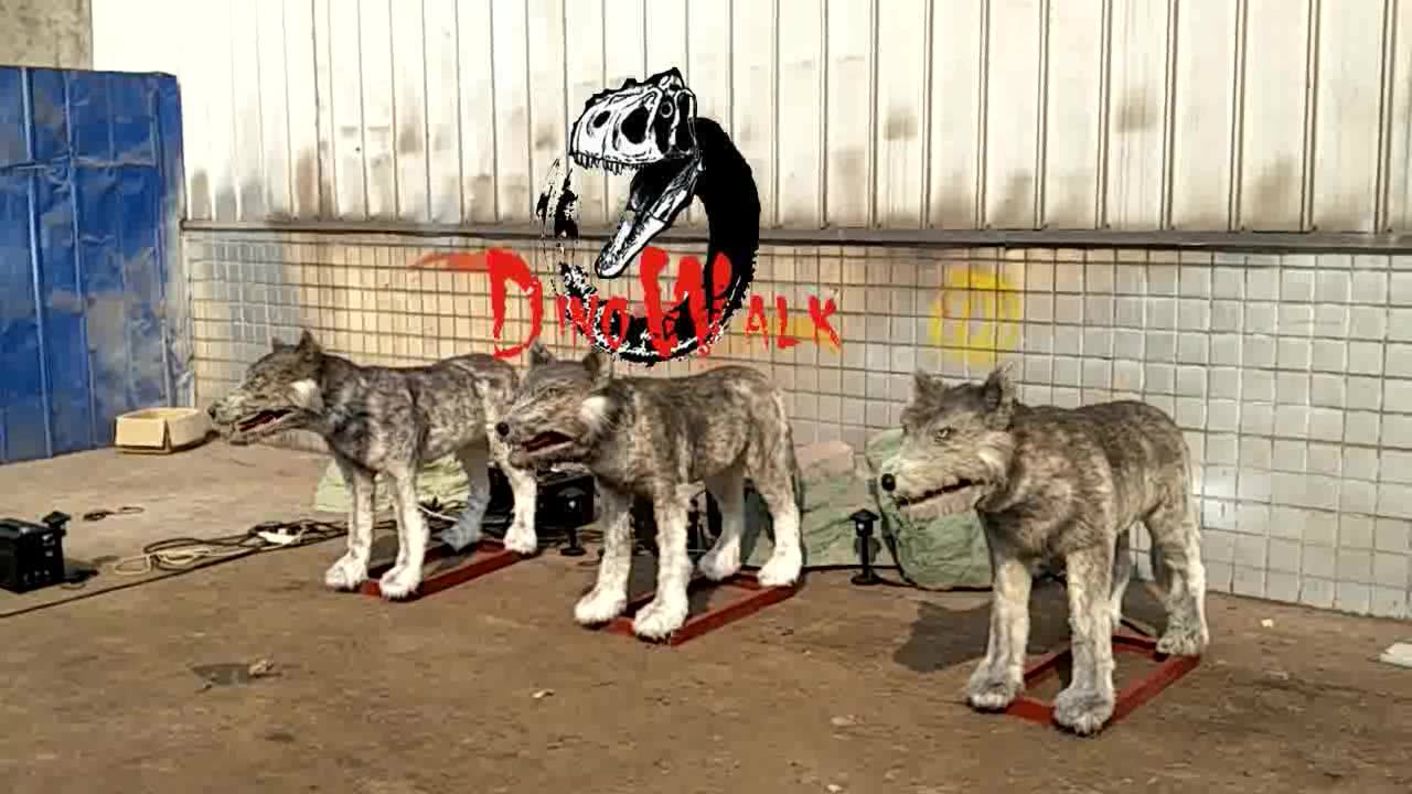 Dino0031 Life Size Realistic Animatronic Animal Tiger Sculpture Model