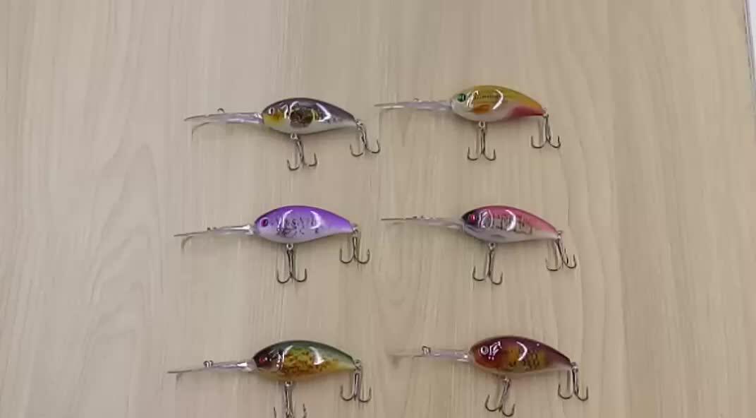 Nbxypeaus 1pc Mini Crankbait Fishing Lure 40 Millimetri 4.6g - Foto 9