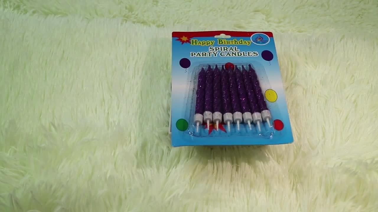 Colorful Magic Spiral Birthday Candles In Bulk Buy Birthday Candles In Bulk,Spiral Birthday