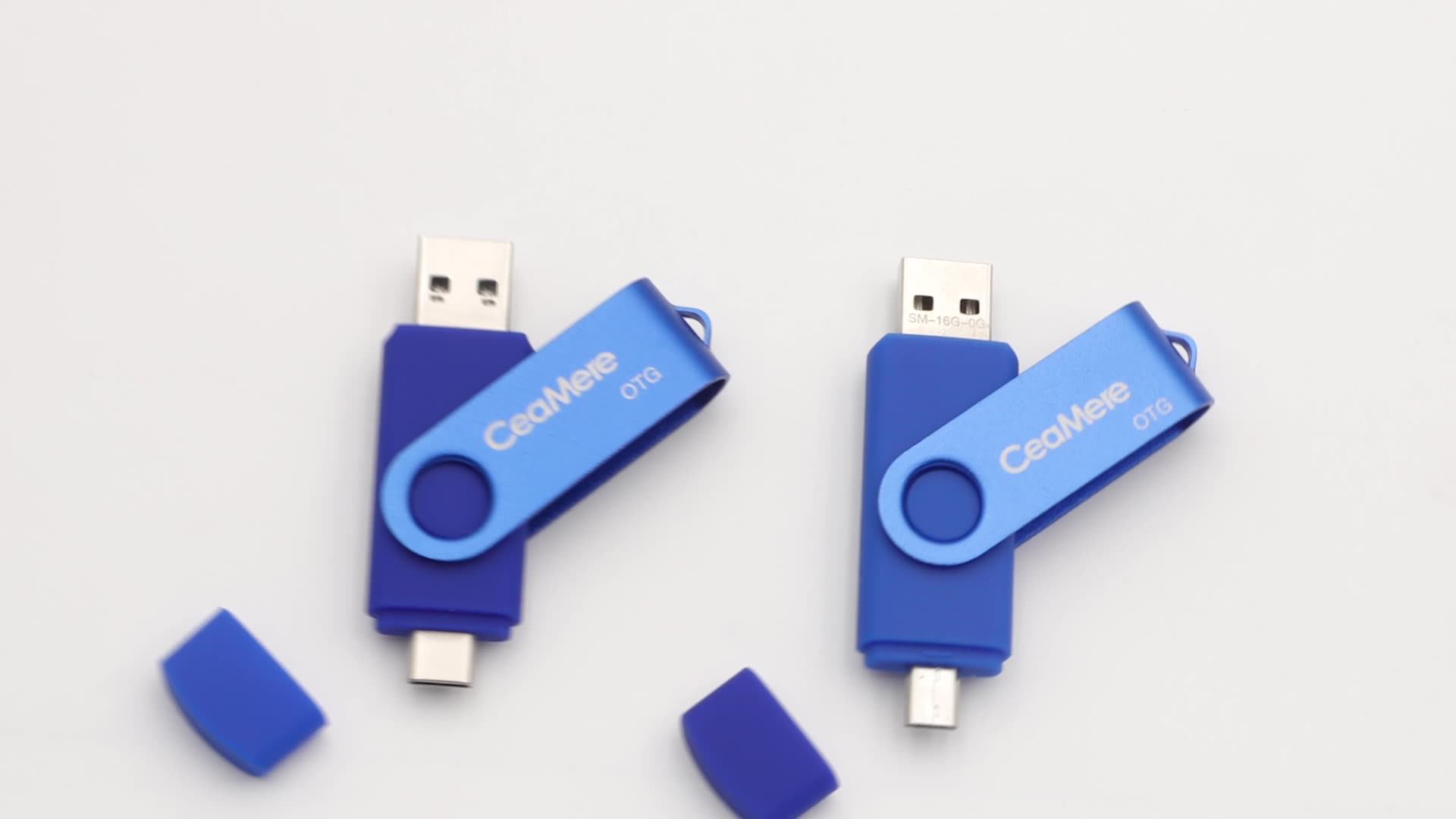 Ceamere Cmc7 Otg Usb Flash Pen Drives Stick Pendrive Swivel 16gb 64gb