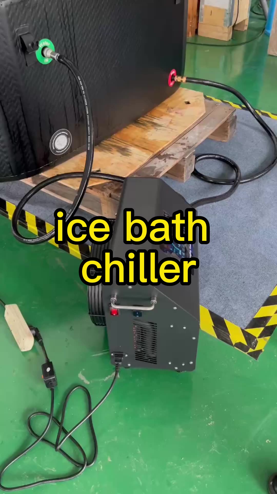 Sports Ice Tub Stand Alone For Athletes Can Be Purchased Chiller