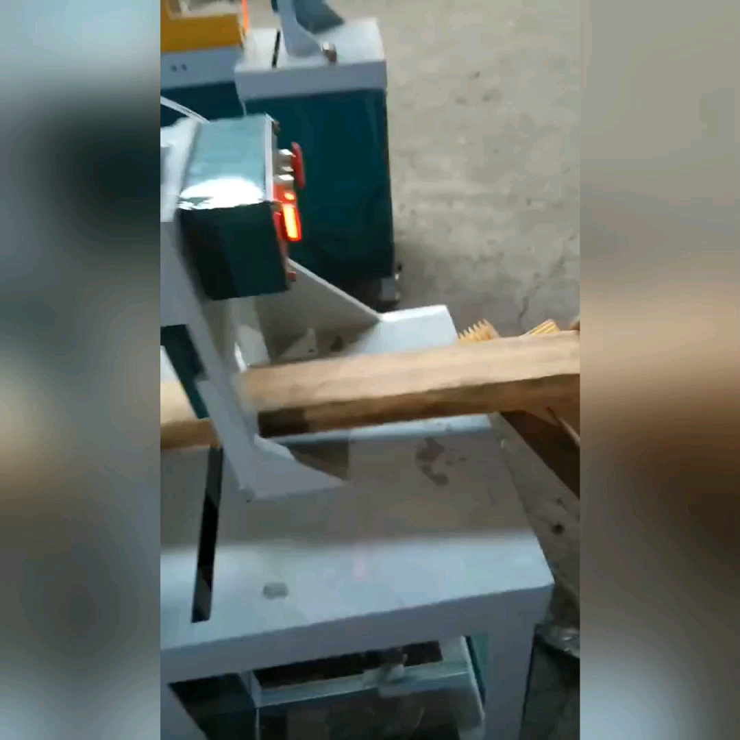 Solid Wood Block Semi Automatic Pneumatic Wood Woodworking Timber