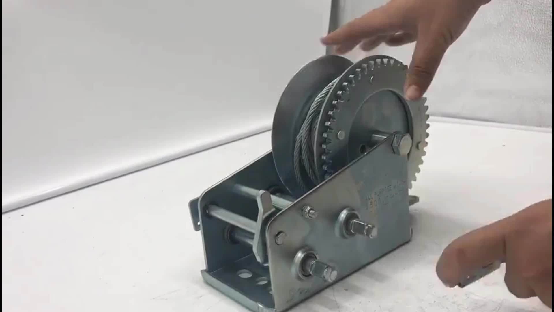 1800lbs Hand Winch Brake System For Winch Buy Winch,Brake Winch,Hand Wich Product on