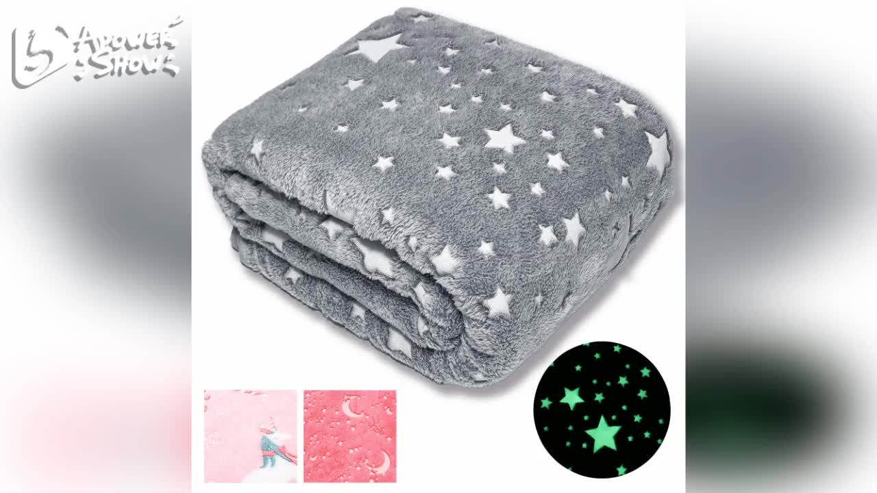 40x60 Inches Solar Powered Blanket Glow In The Dark Throw Flannel Luminous Blankets Buy Glow In The Dark Blanket Solar Powered Blanket Luminous Blanket Product On Alibaba Com