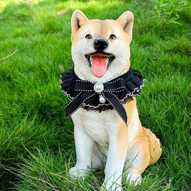 British style cross-border pet saliva towel decoration dog scarf cat bib bib bib supplies wholesale general summer