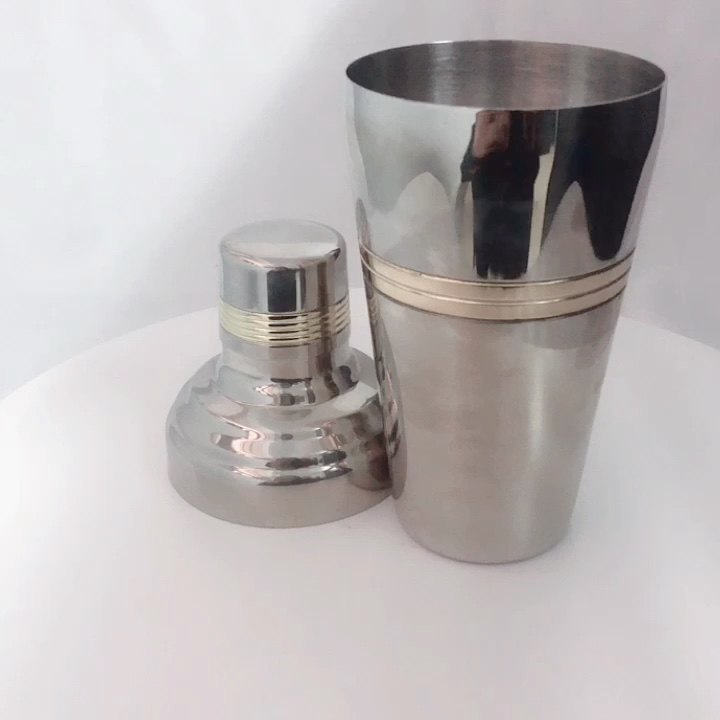 Japanese Style Cocktail Mixing Shakers Stainless Steel Boston Cocktail