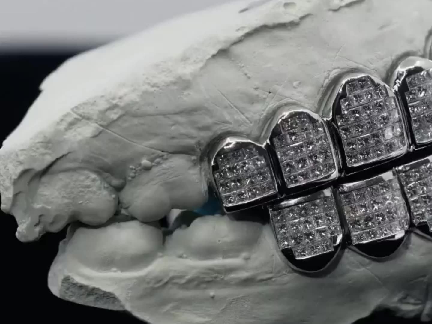 Pass Diamond Tester Princess Cut Custom Moissanite Grillz Luxury Hiphop