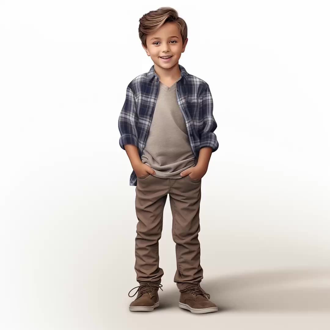 2022 Boys' T-Shirt Kids Autumn Winter Style Thicken Sweater