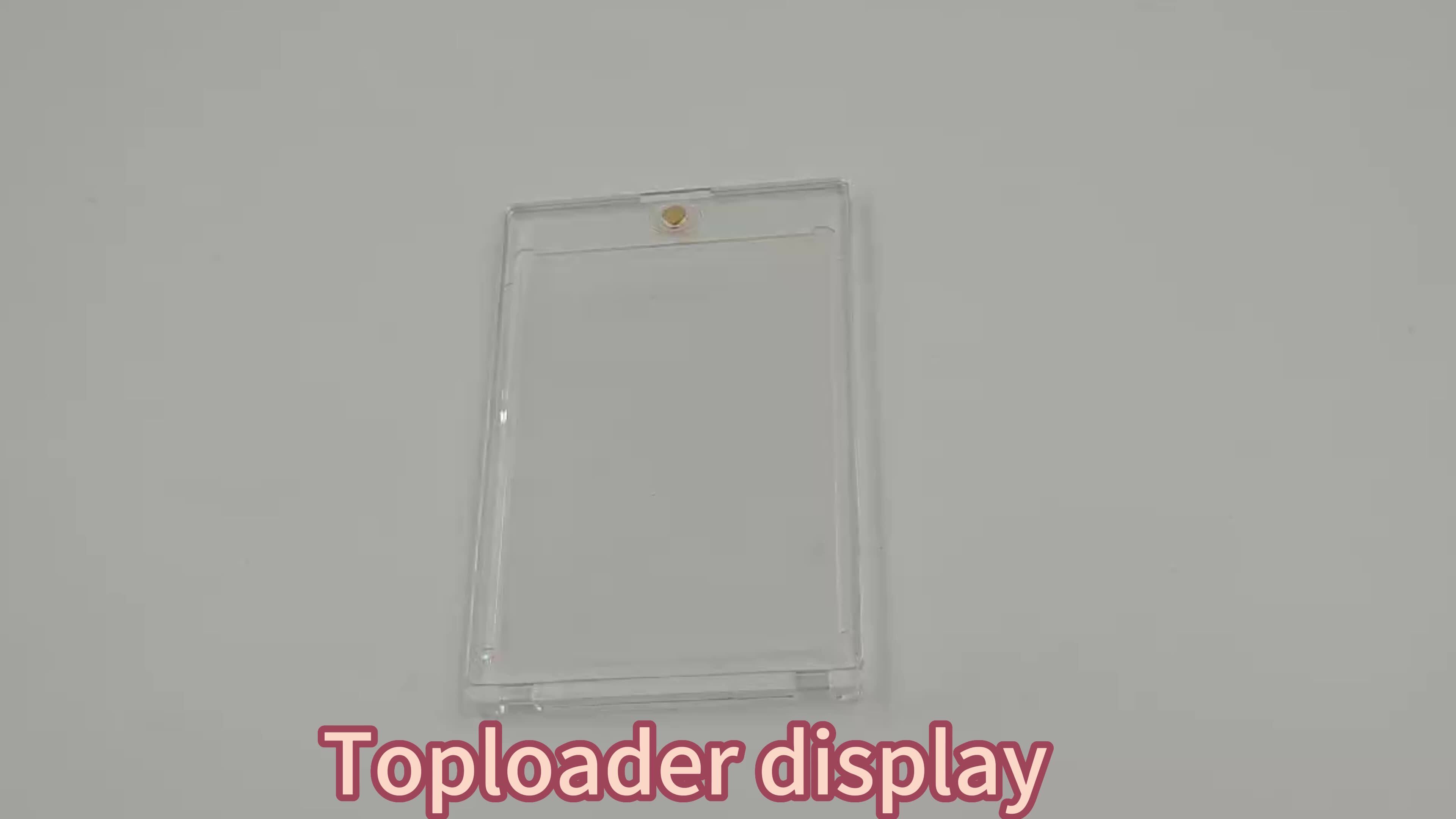 Hot Sell 35 Pt Thickness Top Loaders Protectors Card Holder
