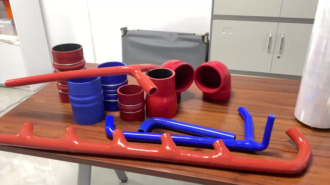 Engine Rubber Hose For Car S Shaped Silicon High Temperature Resistant