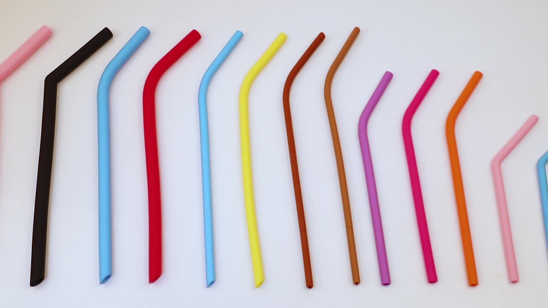 Reusable Silicone Drinking Straws Extra Long Straw For Or Water Soft