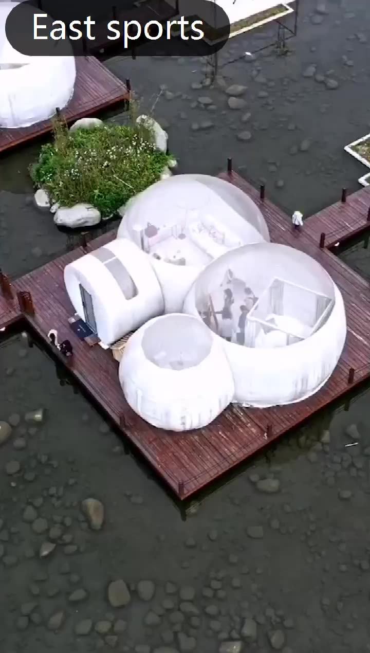 4m Outdoor Rental Camping Clear Transparent Inflatable Crystal Bubble