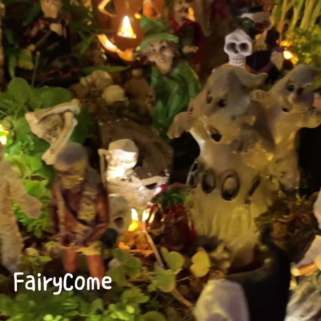 Figurine Fantôme Lumineuse En Résine - Décoration Halloween - Mini Veilleuse Pour Maison Ou Fête