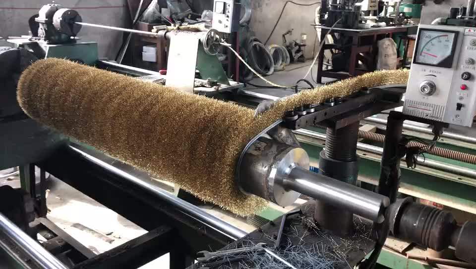 Customized Industrial Polishing Grinding Spiral Abrasive Nylon Cylinder