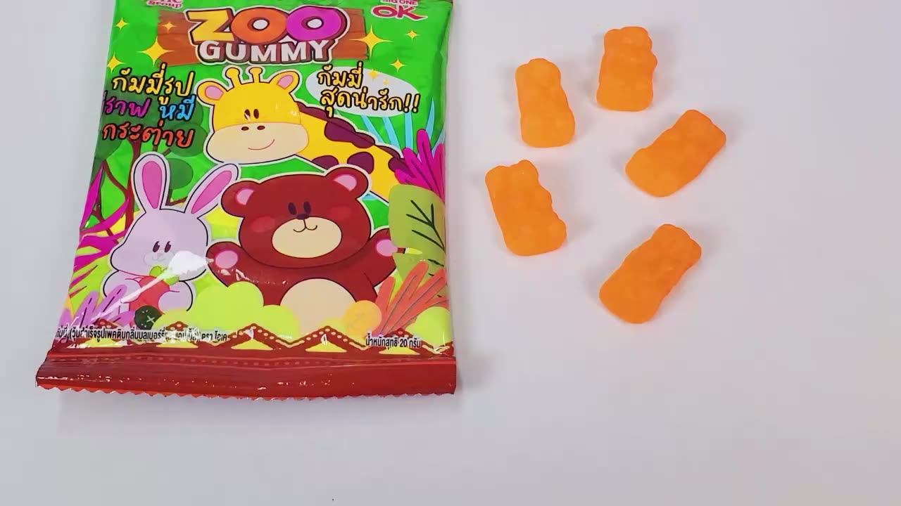 Dulces Chinos Japoneses Carrageenan Pectin Candy Wholesale Funny Shaped