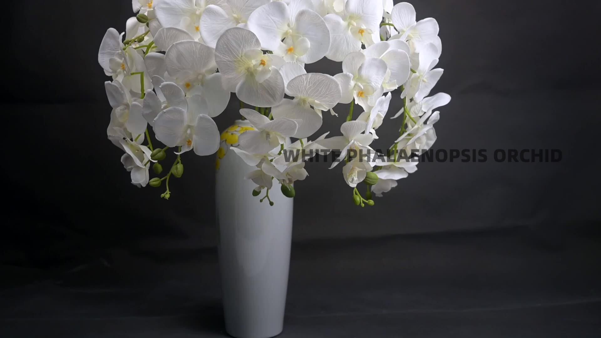 Factory Customized Bulk Silk Artificial Phalaenopsis Wholesale Wedding