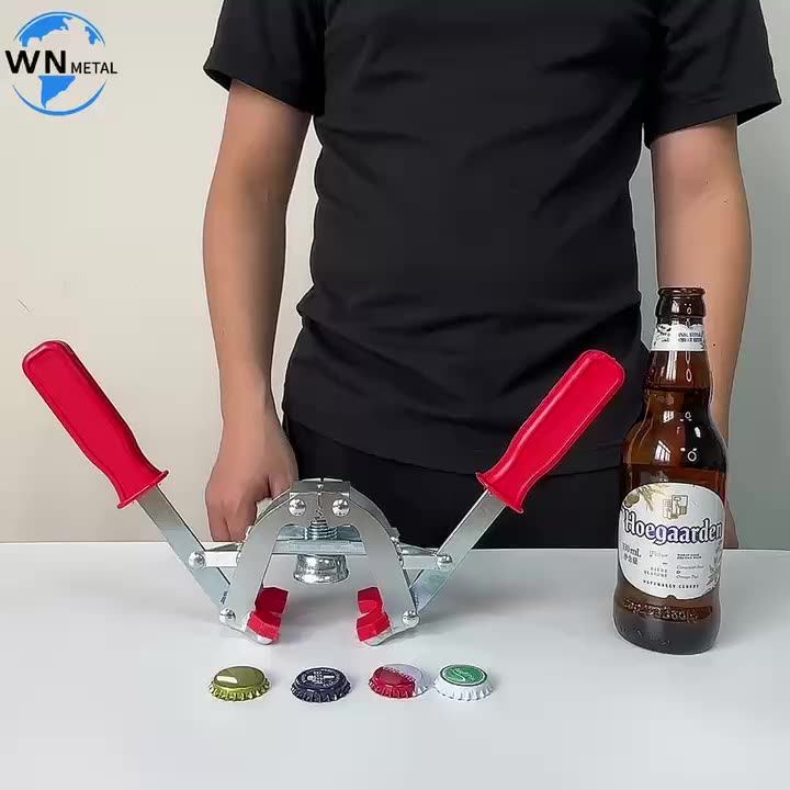 Manual Capping Press Machine Tool Bottle Capper Beer Corking Machine