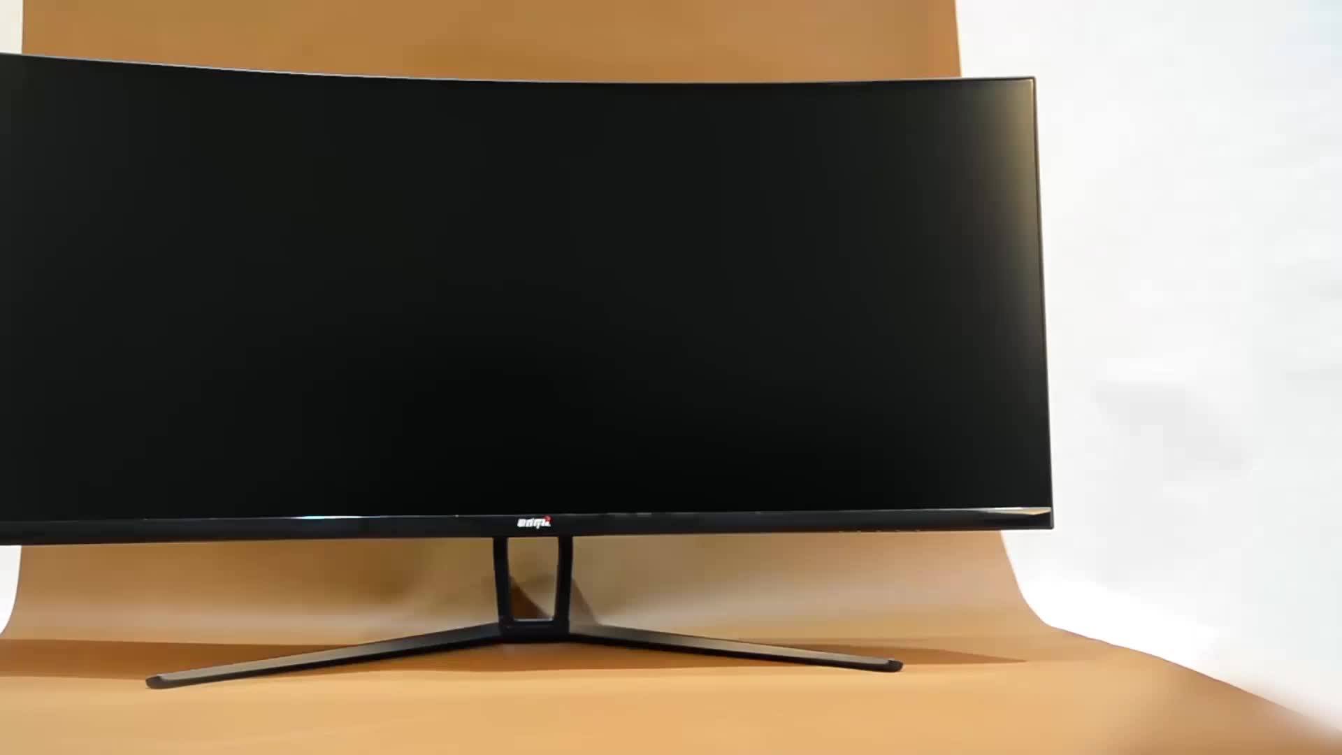 North America Free Shipping Wholesale Large Screen 35 Inch Curved