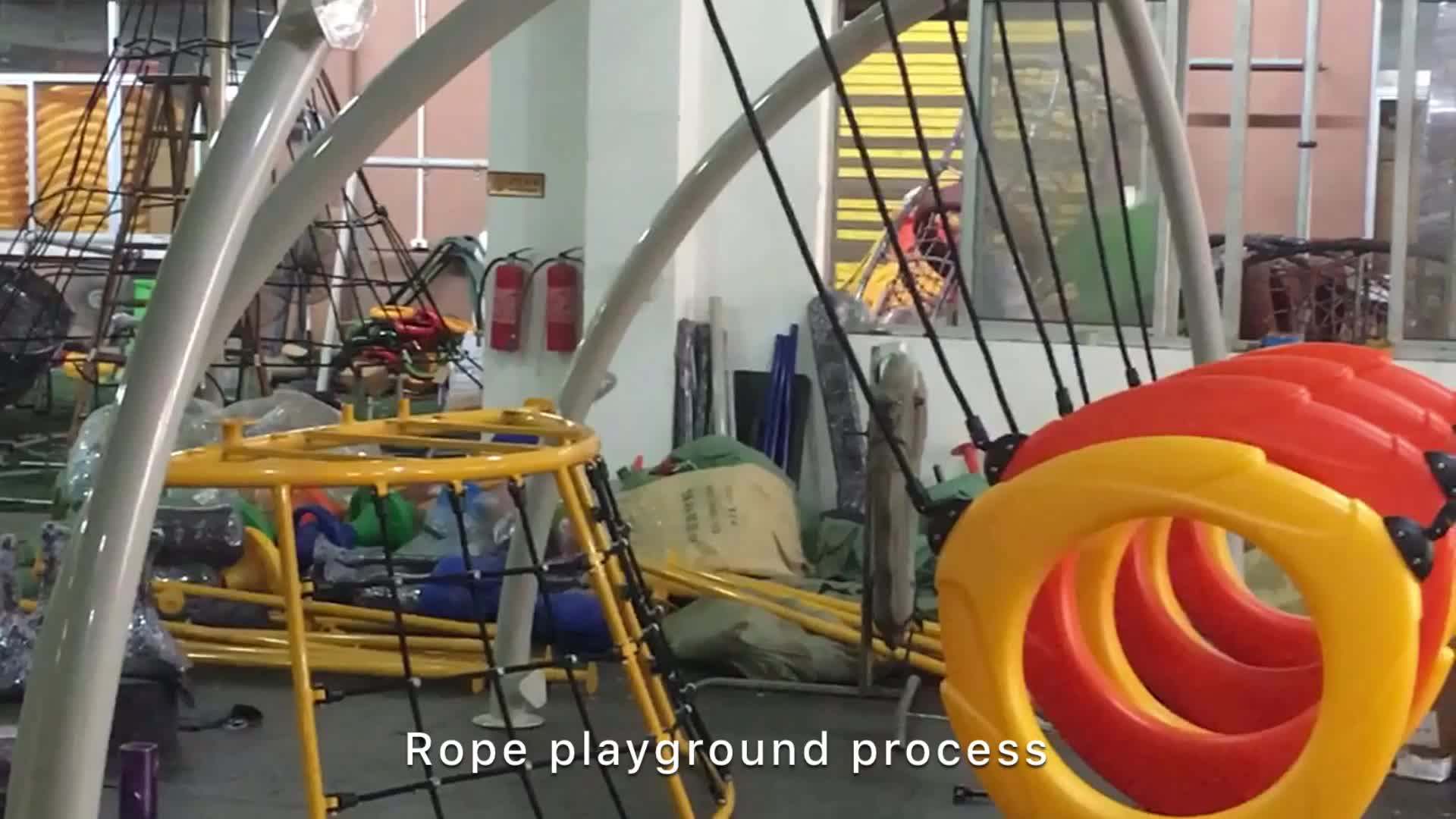 Large Indoor Playgroundr Trampoline With Foam Pit And Dodge Ball