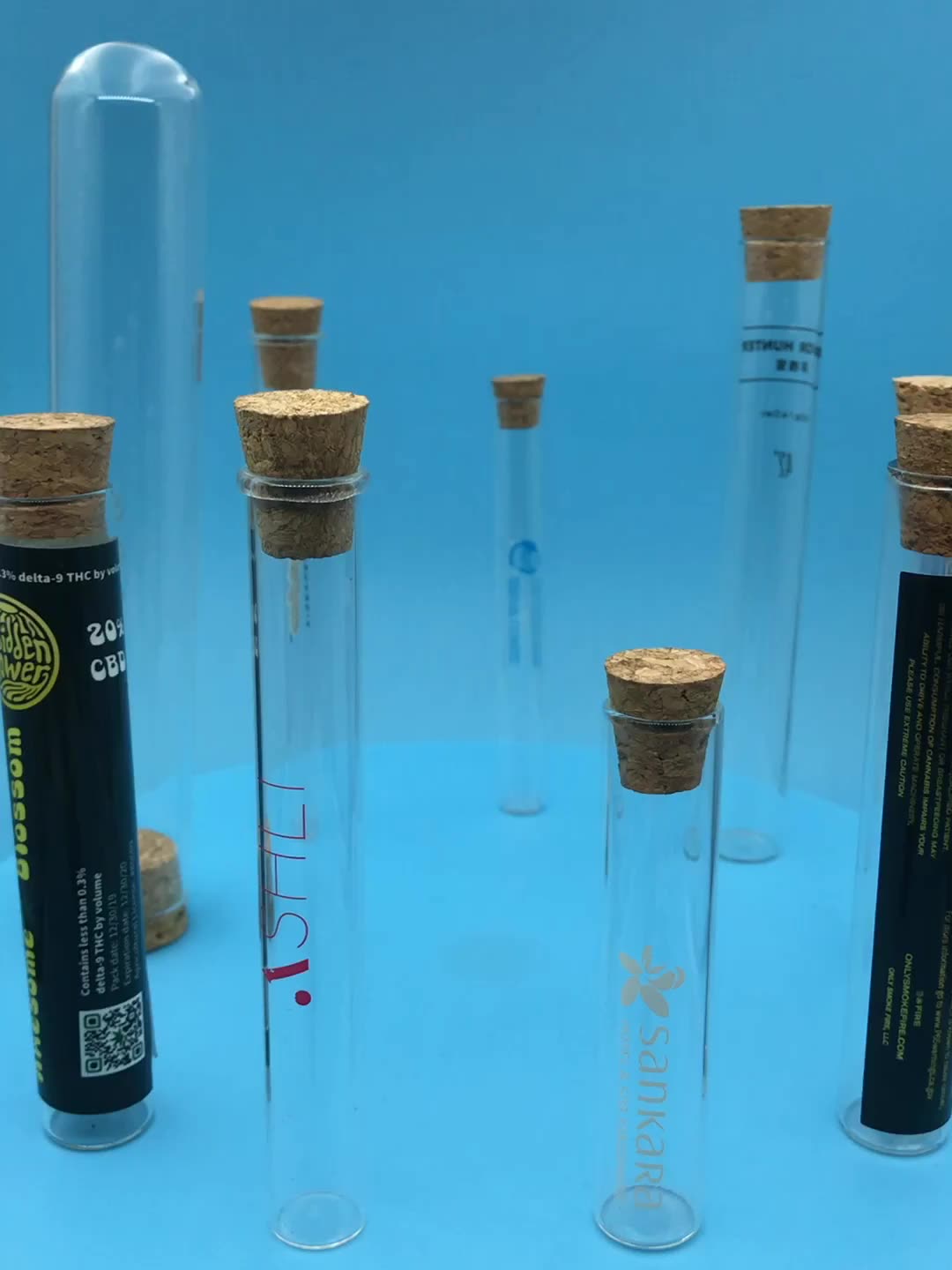 98mm 109mm 116mm 120mm Weed Blunts Glass Doob Tube Joint Holder Buy