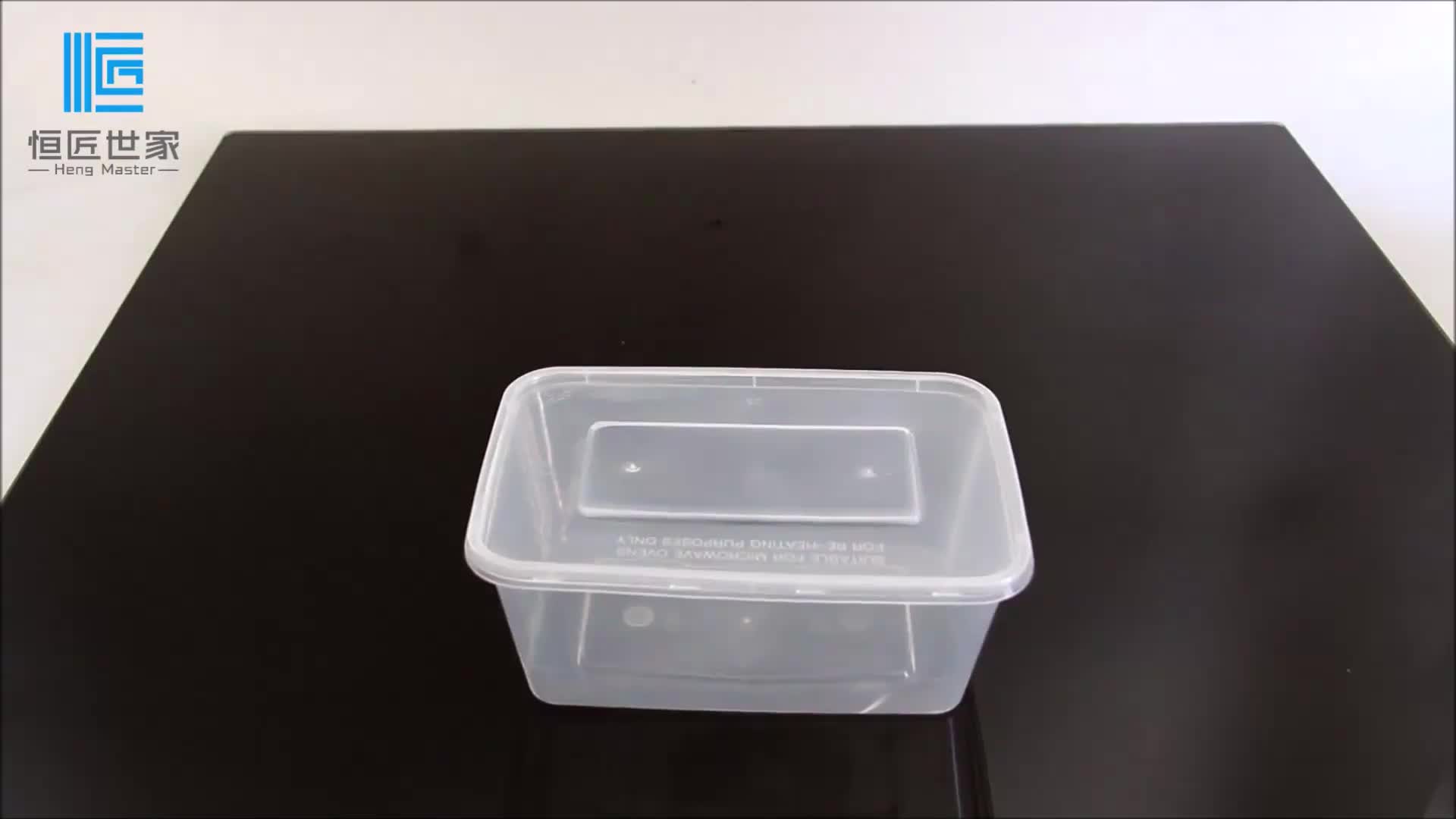 Bulk Disposable Plastic Fast Food Storage Container Packaging Lunch Box