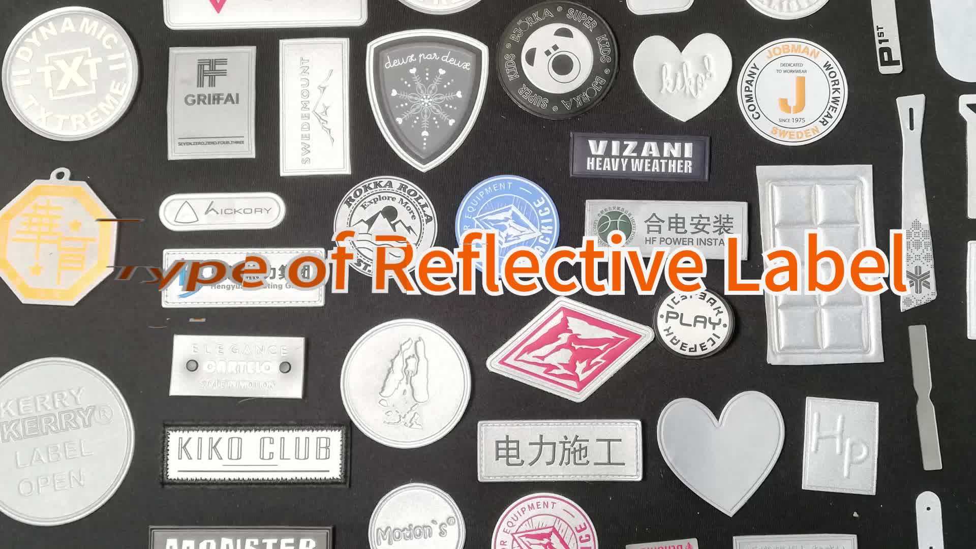 Kids Reflective Clothing Patch Oem Reflective Band Reflective Badge