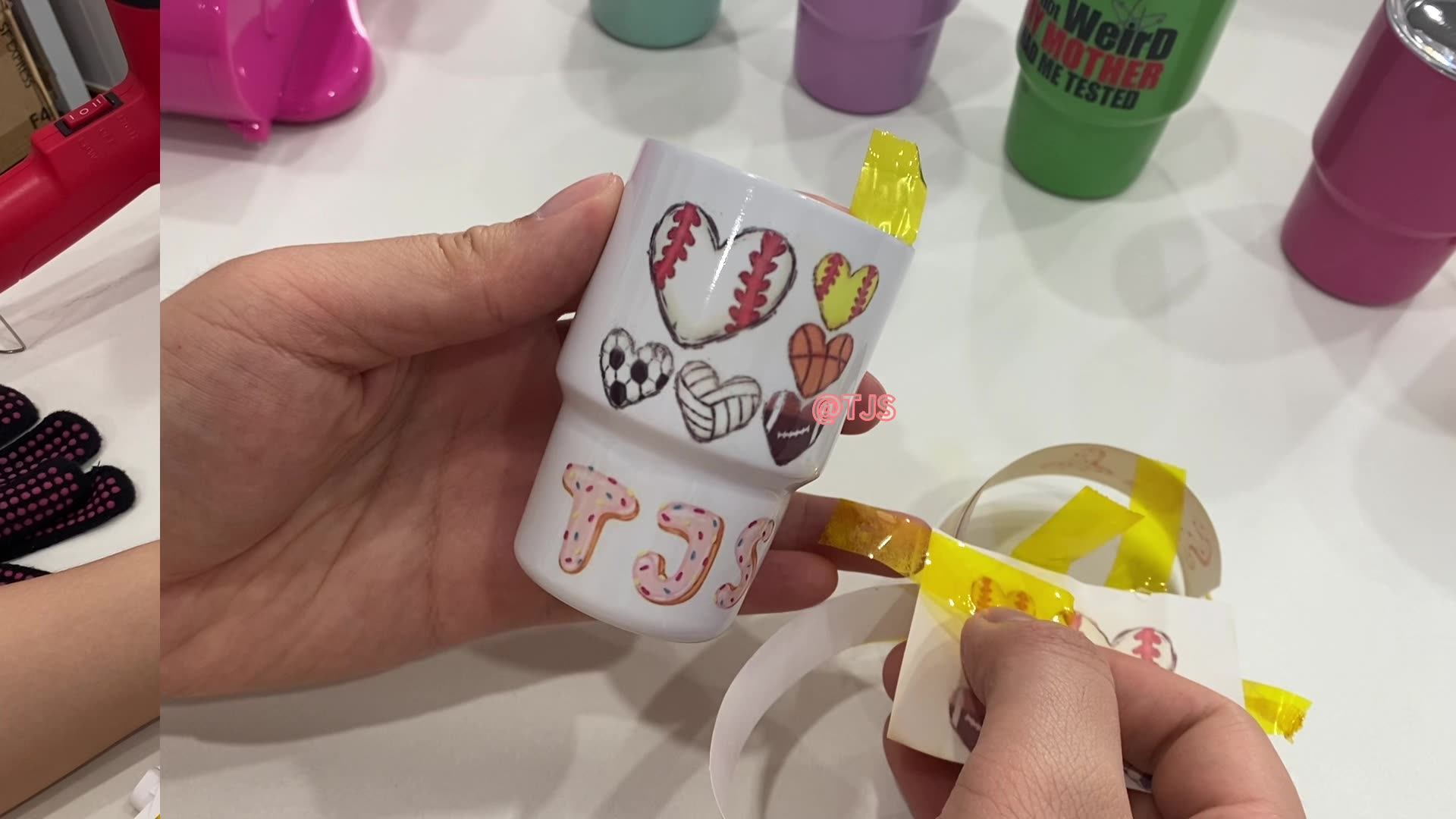 Custom Mini Tumbler Shot Glasses Personalized Rhinestone Stainless