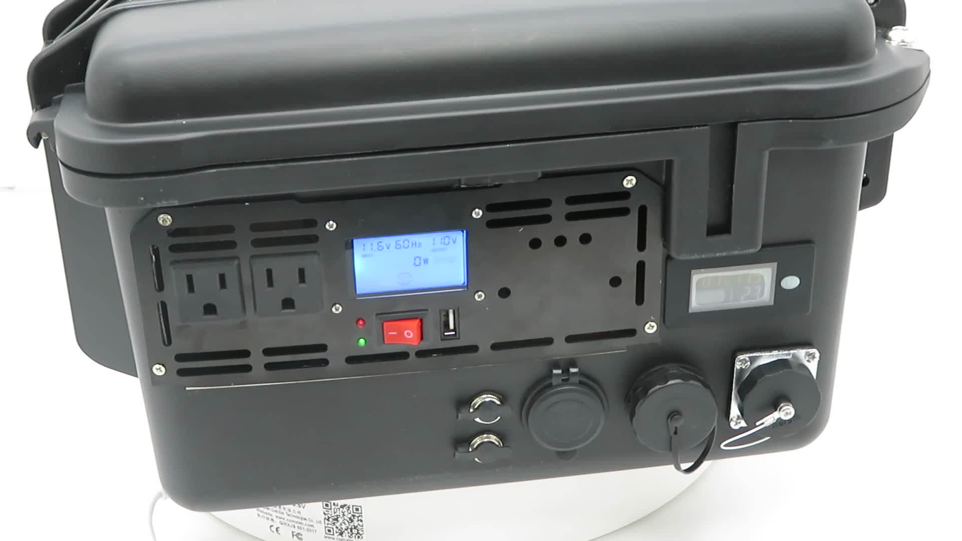 Military Grade Ac/dc Portable Power Station 3000 Watts 4000 Watts 5000