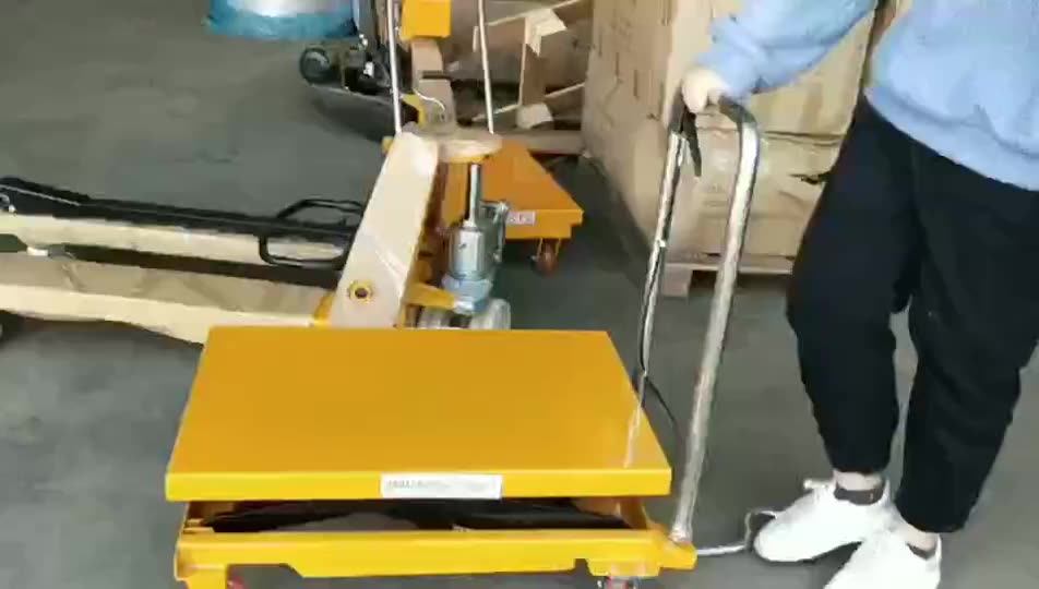 500kg Manual Platform Hydraulic Lift Table Lift Jack Cart Buy Lift