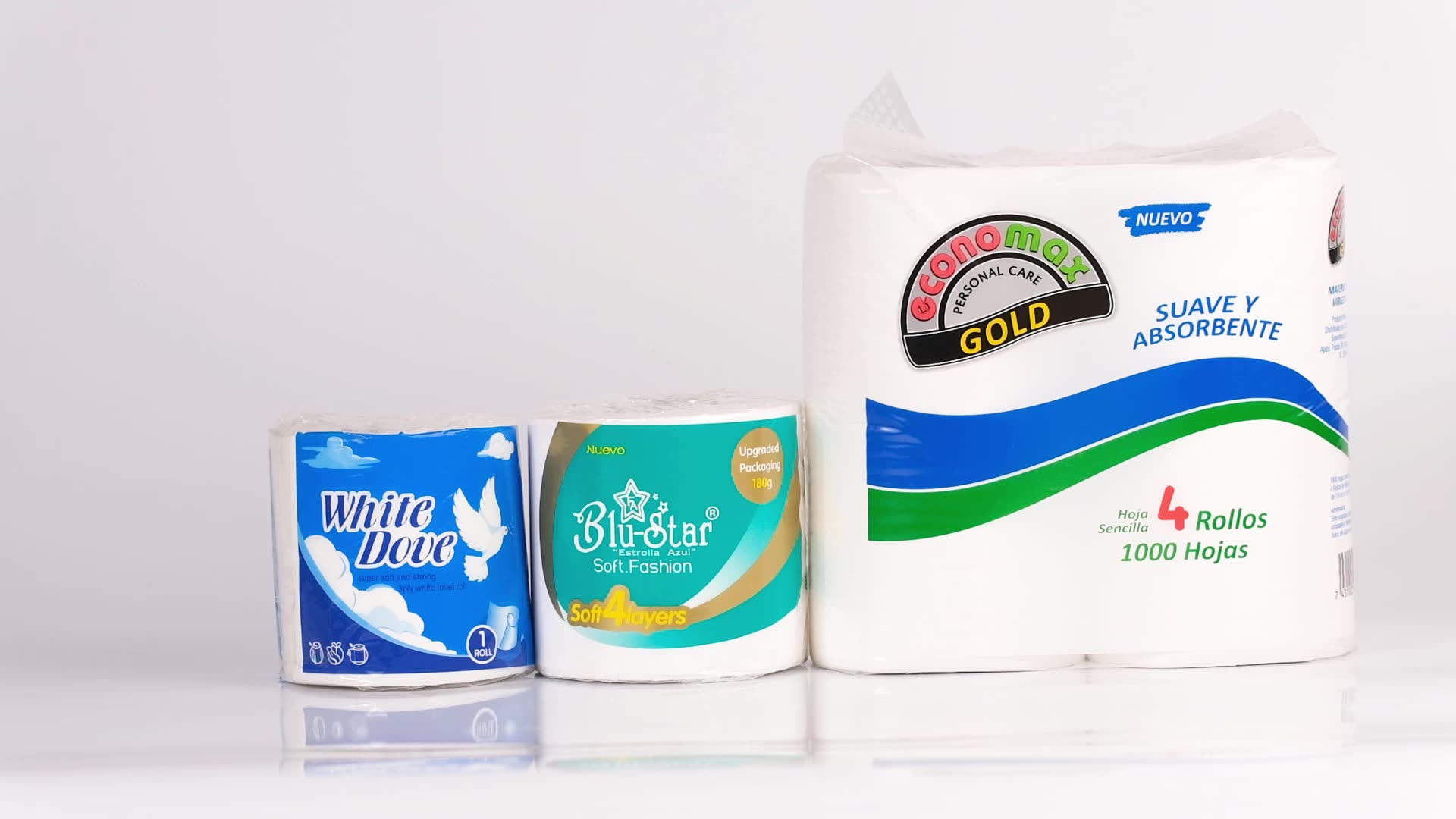 Soft Toilet Roll 100 Imported Wood Pulp Toliet Tissue Paper Bathroom