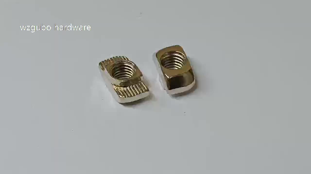 Tnut M4/m5/m6/m8 Top Loading Stainless Steel Sliding Hammer Head Nut