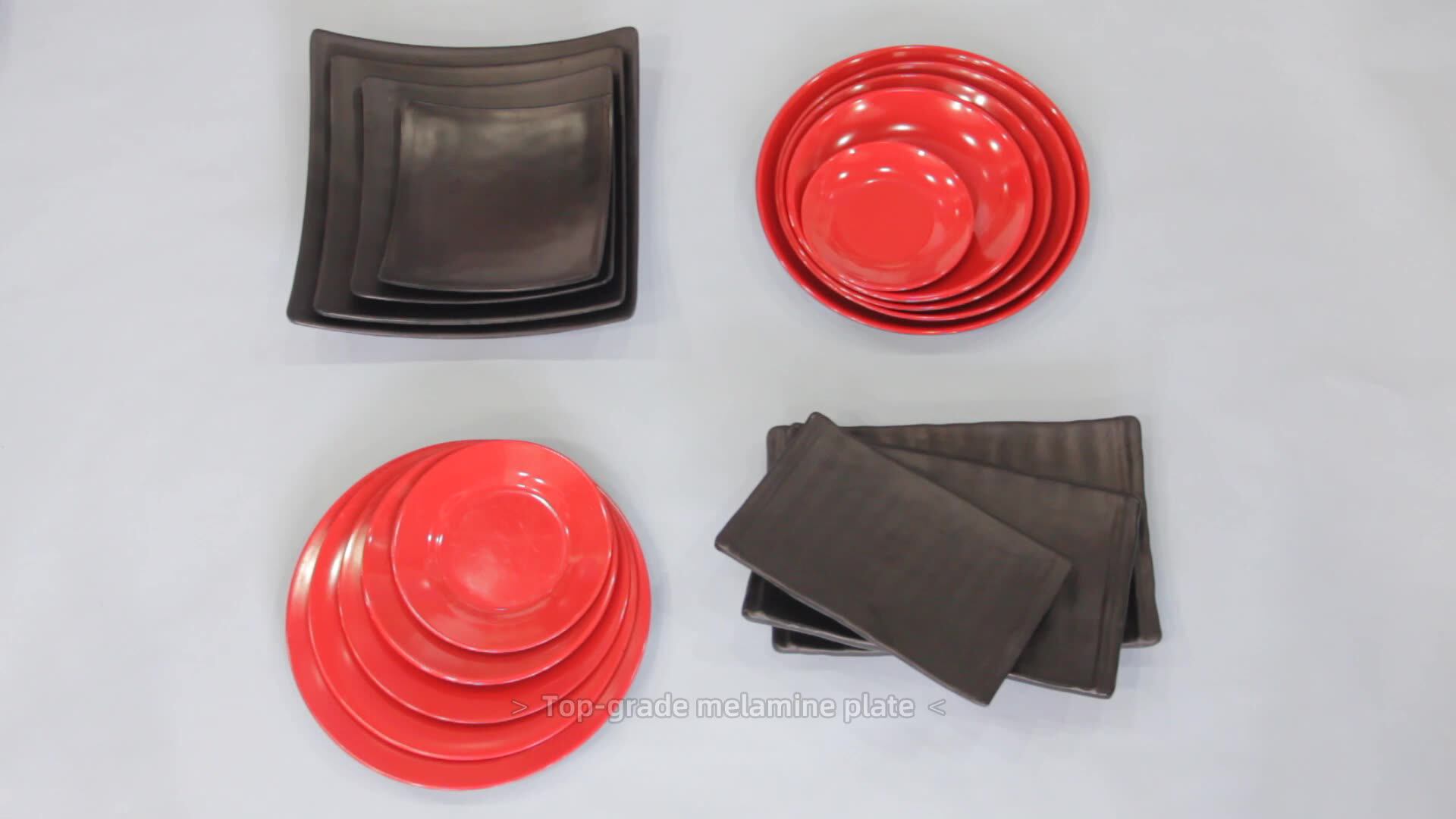 Wholesale New Design Kids Plastic Melamine Dinner Set Plates Sets