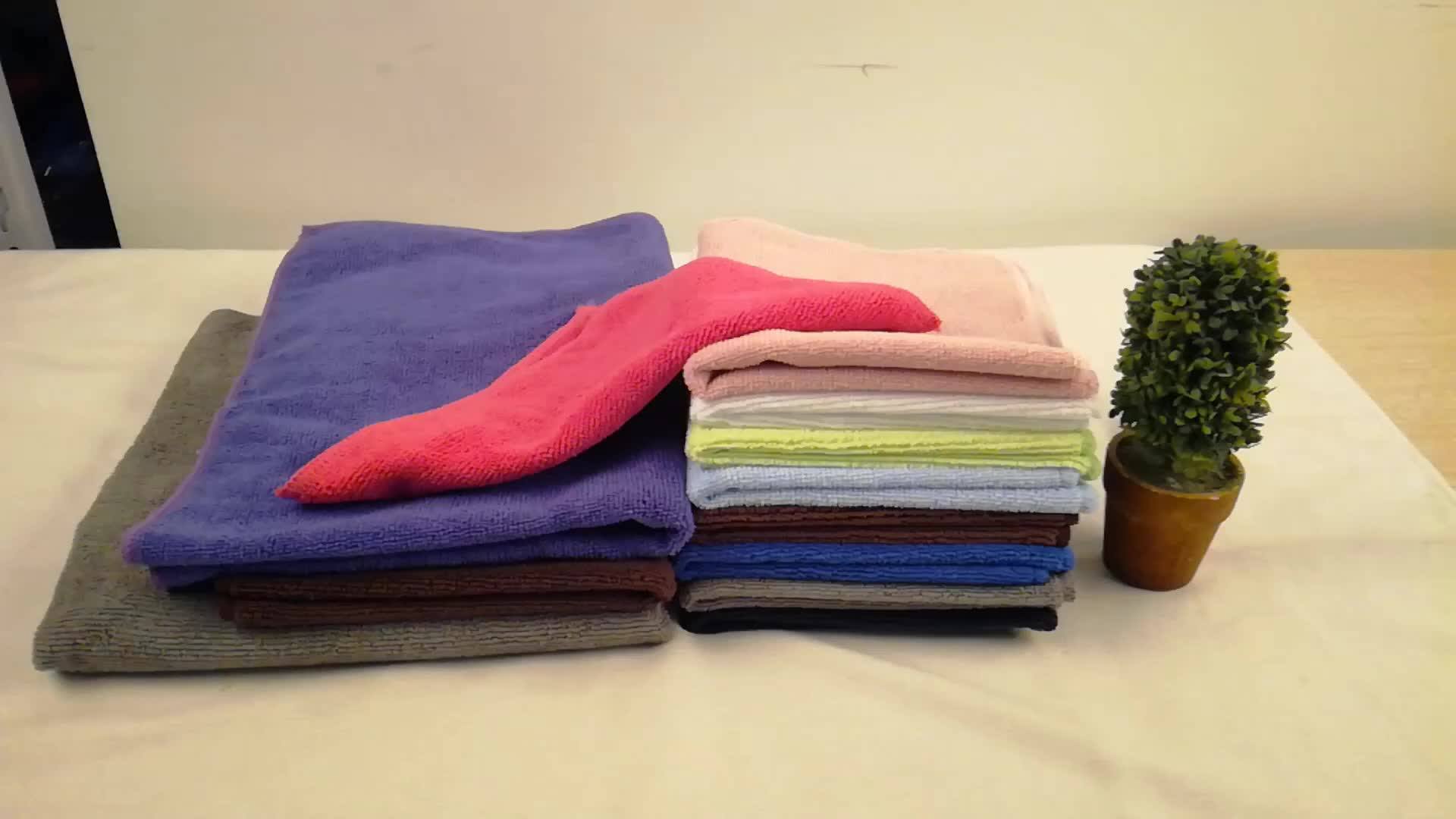 Reusable Antibacterial Microfiber Kitchen Towel Dish Cleaning Cloth